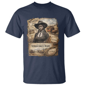 Black History Black Cowgirl T Shirt Western Rodeo African American Melanin Texas Women TS10 Navy Print Your Wear