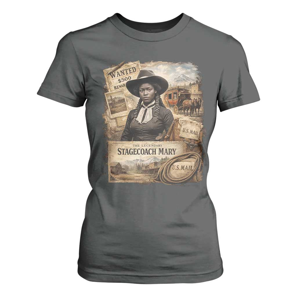 Black History Black Cowgirl T Shirt For Women Western Rodeo African American Melanin Texas Women TS10 Dark Heather Print Your Wear