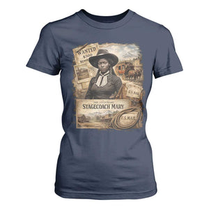 Black History Black Cowgirl T Shirt For Women Western Rodeo African American Melanin Texas Women TS10 Navy Print Your Wear