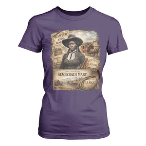 Black History Black Cowgirl T Shirt For Women Western Rodeo African American Melanin Texas Women TS10 Purple Print Your Wear