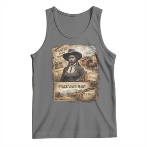 Black History Black Cowgirl Tank Top Western Rodeo African American Melanin Texas Women TS10 Black Heather Print Your Wear