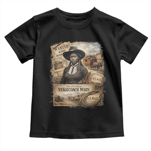 Black History Black Cowgirl Toddler T Shirt Western Rodeo African American Melanin Texas Women TS10 Black Print Your Wear