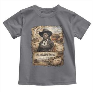 Black History Black Cowgirl Toddler T Shirt Western Rodeo African American Melanin Texas Women TS10 Charcoal Print Your Wear