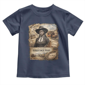 Black History Black Cowgirl Toddler T Shirt Western Rodeo African American Melanin Texas Women TS10 Navy Print Your Wear