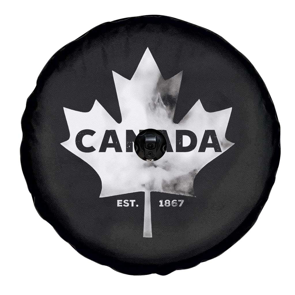 Canada Flag Spare Tire Cover Canadian Maple Leaf Vintage Retro Sport TS10 Print Your Wear