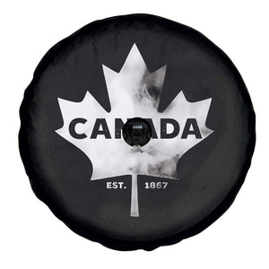 Canada Flag Spare Tire Cover Canadian Maple Leaf Vintage Retro Sport TS10 Print Your Wear
