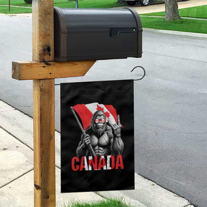 Bigfoot Canada Flag Garden Flag Canadian Maple Leaf Patriotic Sasquatch TS10 Print Your Wear