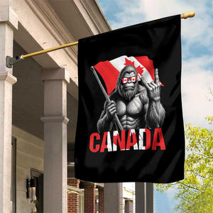 Bigfoot Canada Flag Garden Flag Canadian Maple Leaf Patriotic Sasquatch TS10 Print Your Wear