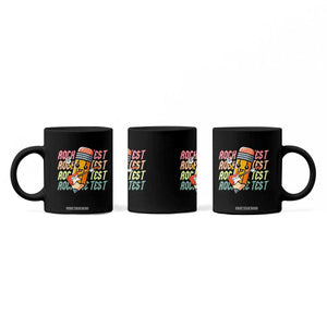 Teacher Rock The Test Day Coffee Mug Testing Motivational TS10 Print Your Wear