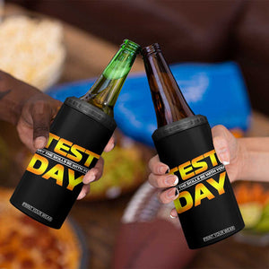 Funny Test Day 4 in 1 Can Cooler Tumbler May The Skills Be With You Motivational Teacher TS10 Print Your Wear