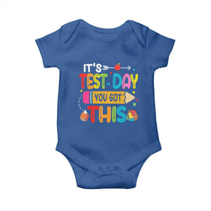 Test Day You Got This Baby Onesie TS10 Royal Blue Print Your Wear
