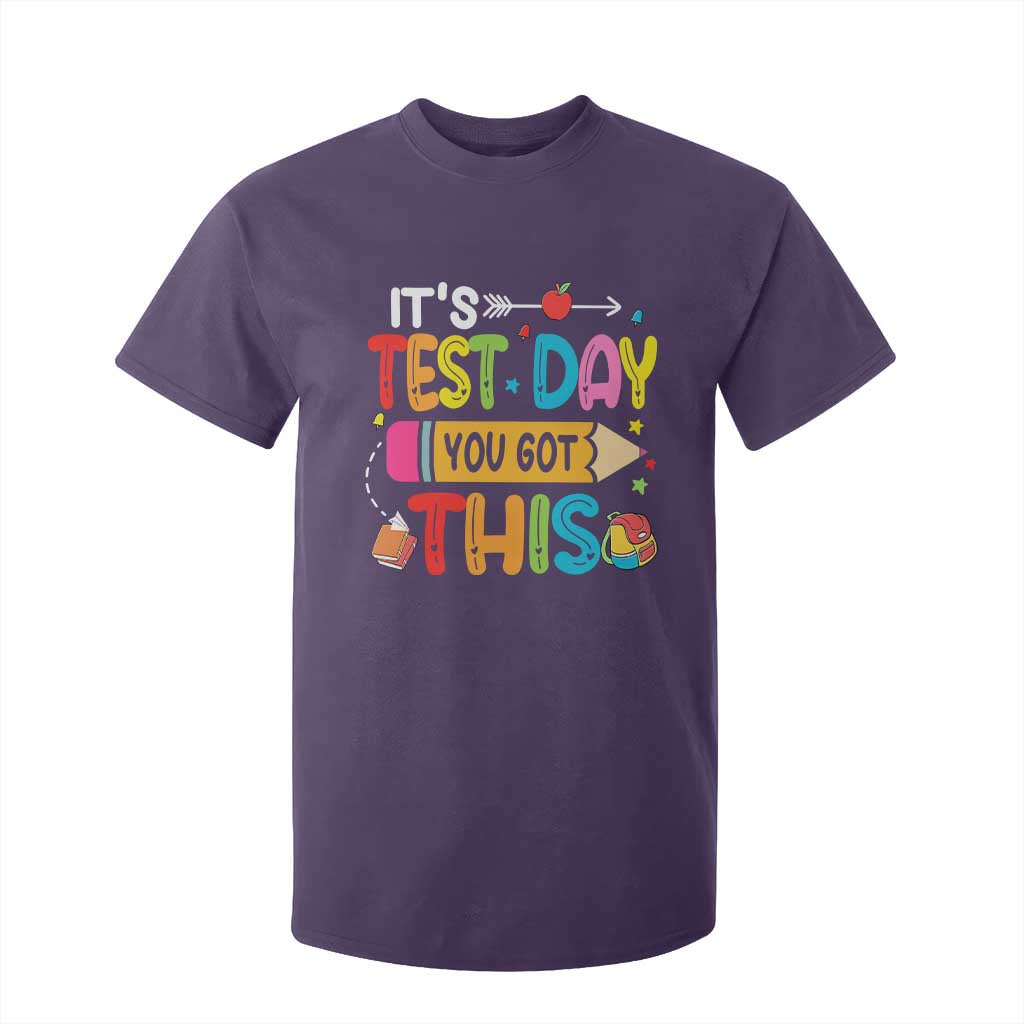 Test Day You Got This T Shirt For Kid TS10 Purple Print Your Wear