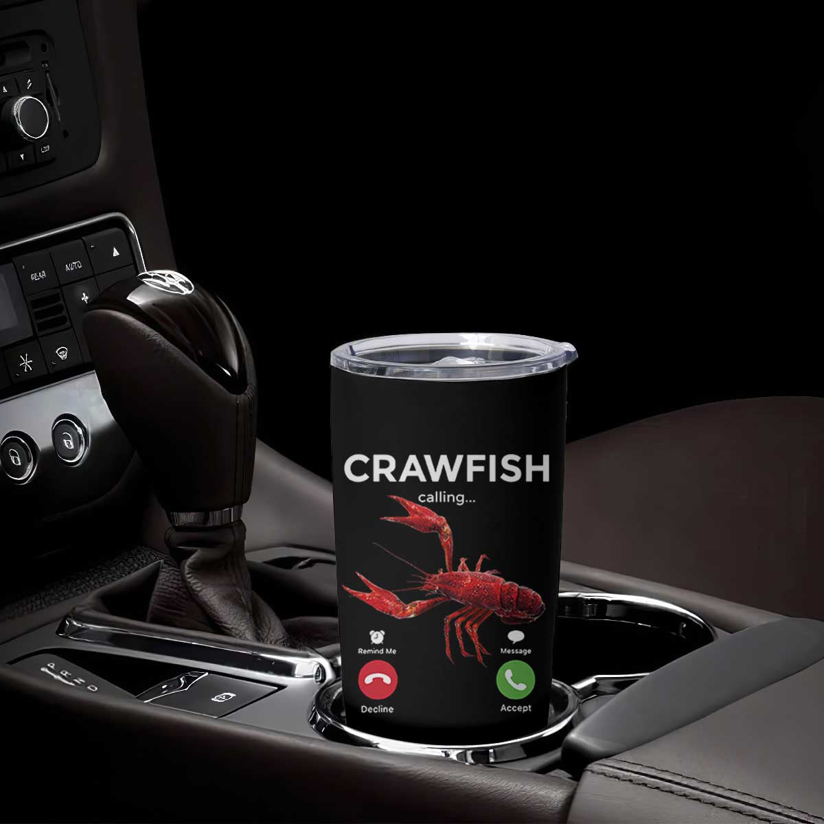Crawfish Calling Tumbler Cup Funny Fishing Cajun Boil Lobster Meme TS10 Print Your Wear