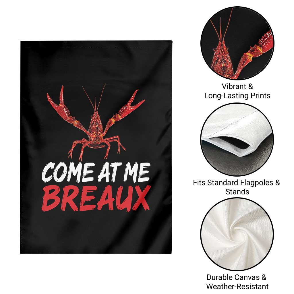 Funny Crawfish Garden Flag Come At Me Breaux Cajun Seafood Festival TS10 Print Your Wear