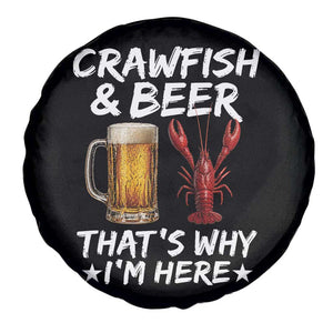Crawfish Beer Lovers Spare Tire Cover Funny Crawfish Cajun Seafood Festival Daddy Crawfish TS10 Print Your Wear