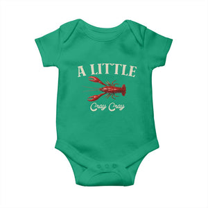 Crawfish Lovers Baby Onesie A Little Cray Crayfish Boils Cajun Seafood Festival TS10 Irish Green Print Your Wear