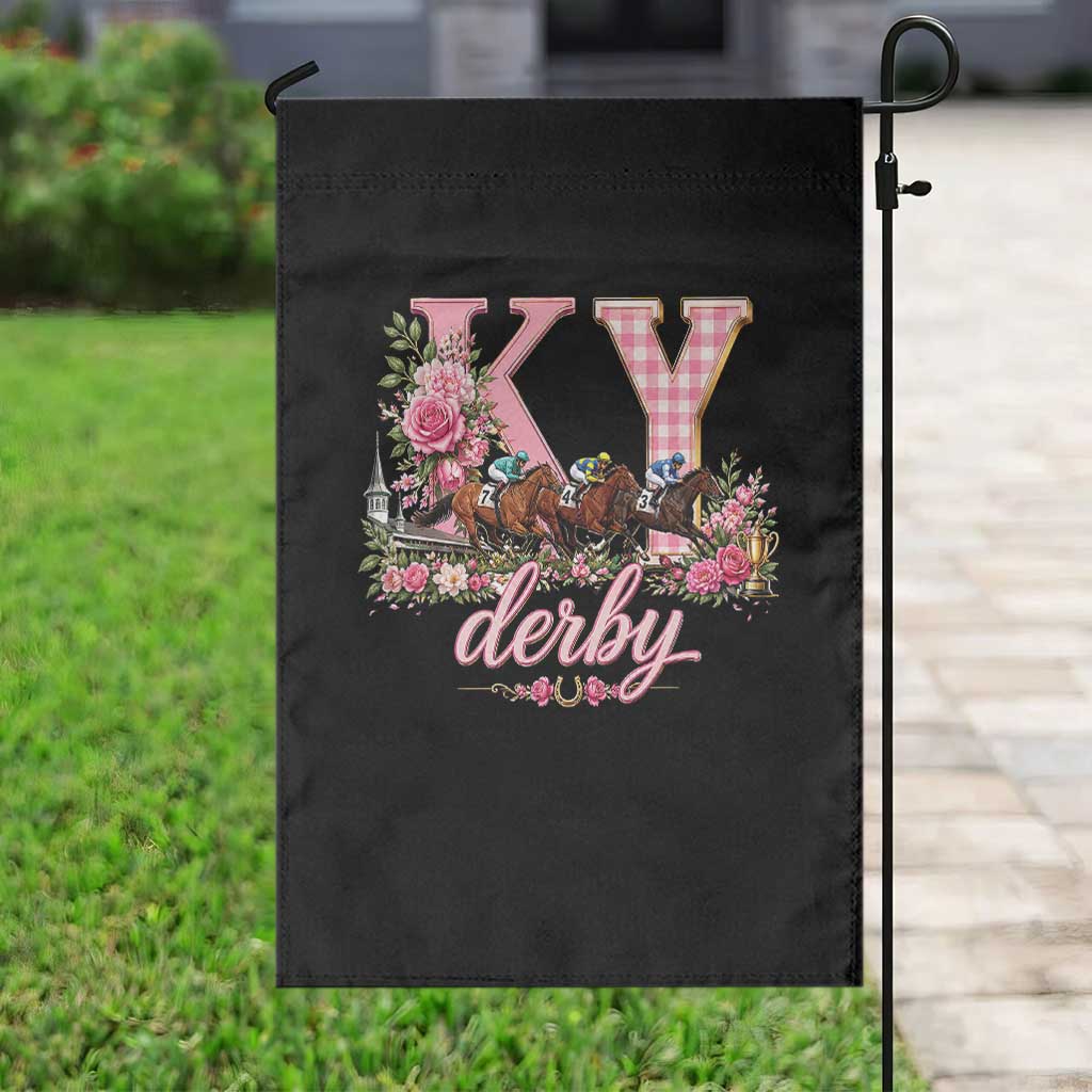 Horse Racing KY Derby Day Vibes Garden Flag This is My Derby Day Dress TS10 Print Your Wear