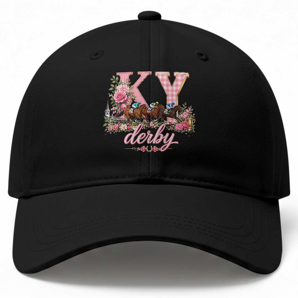 Horse Racing KY Derby Day Vibes Baseball Cap This is My Derby Day Dress TS10 Print Your Wear
