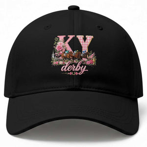 Horse Racing KY Derby Day Vibes Baseball Cap This is My Derby Day Dress TS10 Print Your Wear