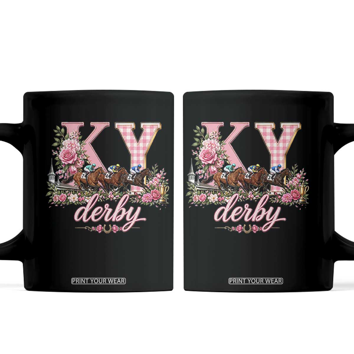 Horse Racing KY Derby Day Vibes Coffee Mug This is My Derby Day Dress TS10 Black Print Your Wear