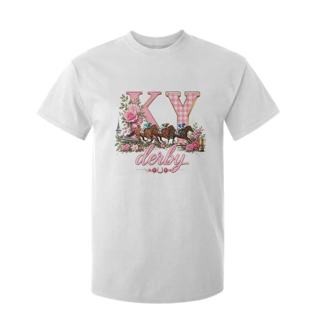 Horse Racing KY Derby Day Vibes T Shirt For Kid This is My Derby Day Dress TS10 White Print Your Wear