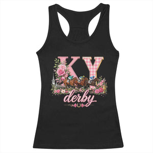Horse Racing KY Derby Day Vibes Racerback Tank Top This is My Derby Day Dress TS10 Black Print Your Wear