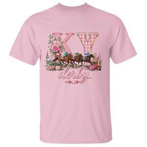 Horse Racing KY Derby Day Vibes T Shirt This is My Derby Day Dress TS10 Light Pink Print Your Wear