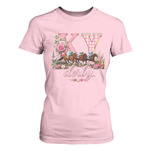 Horse Racing KY Derby Day Vibes T Shirt For Women This is My Derby Day Dress TS10 Light Pink Print Your Wear