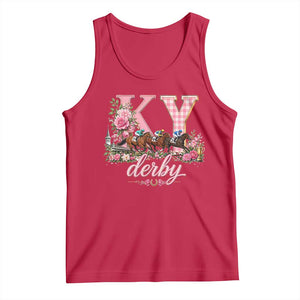 Horse Racing KY Derby Day Vibes Tank Top This is My Derby Day Dress TS10 Red Print Your Wear