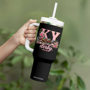 Horse Racing KY Derby Day Vibes Tumbler With Handle This is My Derby Day Dress TS10 Print Your Wear