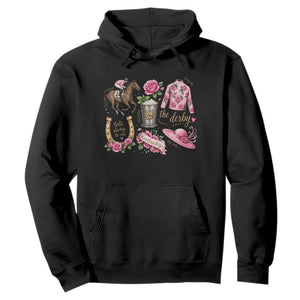 Horse Racing Derby Day Hoodie Doodles Funny Silks Jockey TS10 Black Print Your Wear