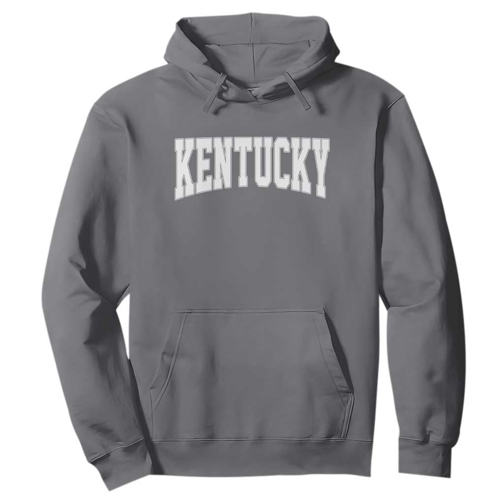 Kentucky Hoodie Retro Varsity Kentucky Lover KY State TS10 Charcoal Print Your Wear