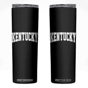 Kentucky Skinny Tumbler Retro Varsity Kentucky Lover KY State TS10 Black Print Your Wear