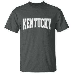 Kentucky T Shirt Retro Varsity Kentucky Lover KY State TS10 Dark Heather Print Your Wear