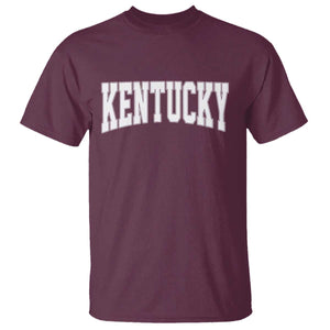 Kentucky T Shirt Retro Varsity Kentucky Lover KY State TS10 Maroon Print Your Wear