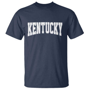 Kentucky T Shirt Retro Varsity Kentucky Lover KY State TS10 Navy Print Your Wear