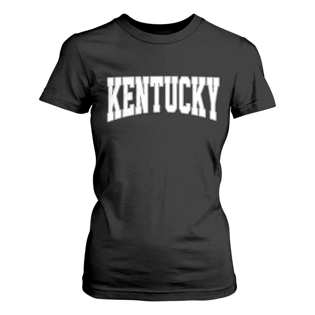 Kentucky T Shirt For Women Retro Varsity Kentucky Lover KY State TS10 Black Print Your Wear