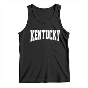 Kentucky Tank Top Retro Varsity Kentucky Lover KY State TS10 Black Print Your Wear