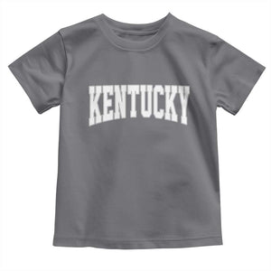 Kentucky Toddler T Shirt Retro Varsity Kentucky Lover KY State TS10 Charcoal Print Your Wear