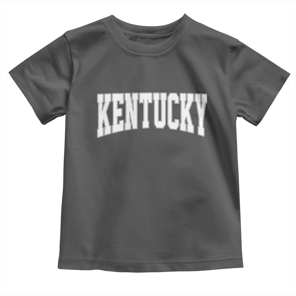 Kentucky Toddler T Shirt Retro Varsity Kentucky Lover KY State TS10 Dark Heather Print Your Wear