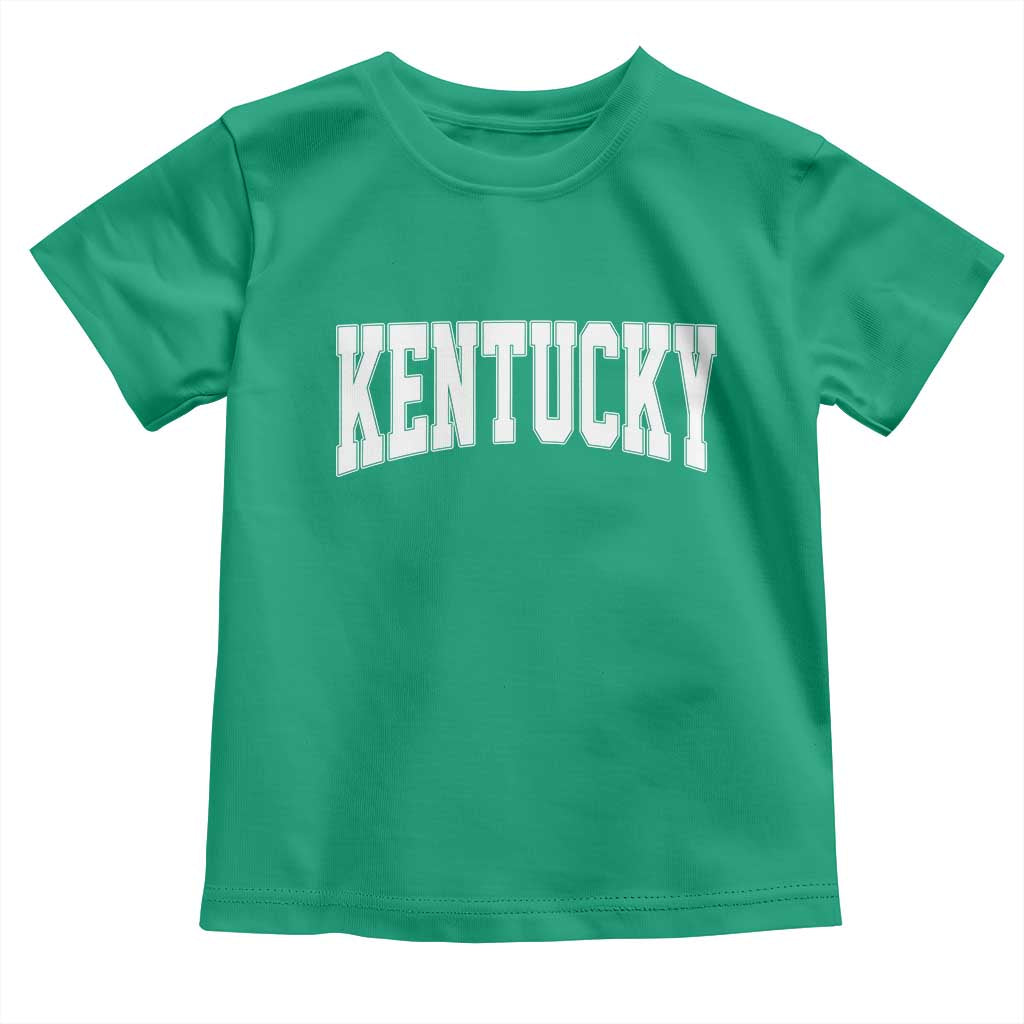 Kentucky Toddler T Shirt Retro Varsity Kentucky Lover KY State TS10 Irish Green Print Your Wear