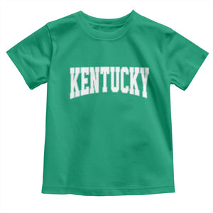 Kentucky Toddler T Shirt Retro Varsity Kentucky Lover KY State TS10 Irish Green Print Your Wear