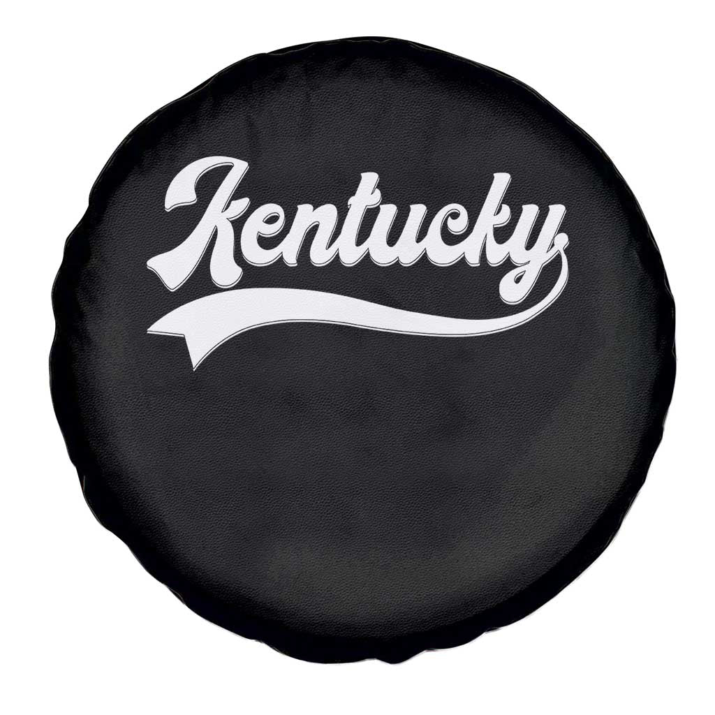Vintage Kentucky Spare Tire Cover Varsity Script Retro Sports Jersey Style TS10 Print Your Wear