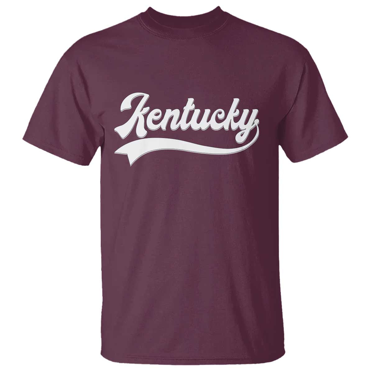 Vintage Kentucky T Shirt Varsity Script Retro Sports Jersey Style TS10 Maroon Print Your Wear