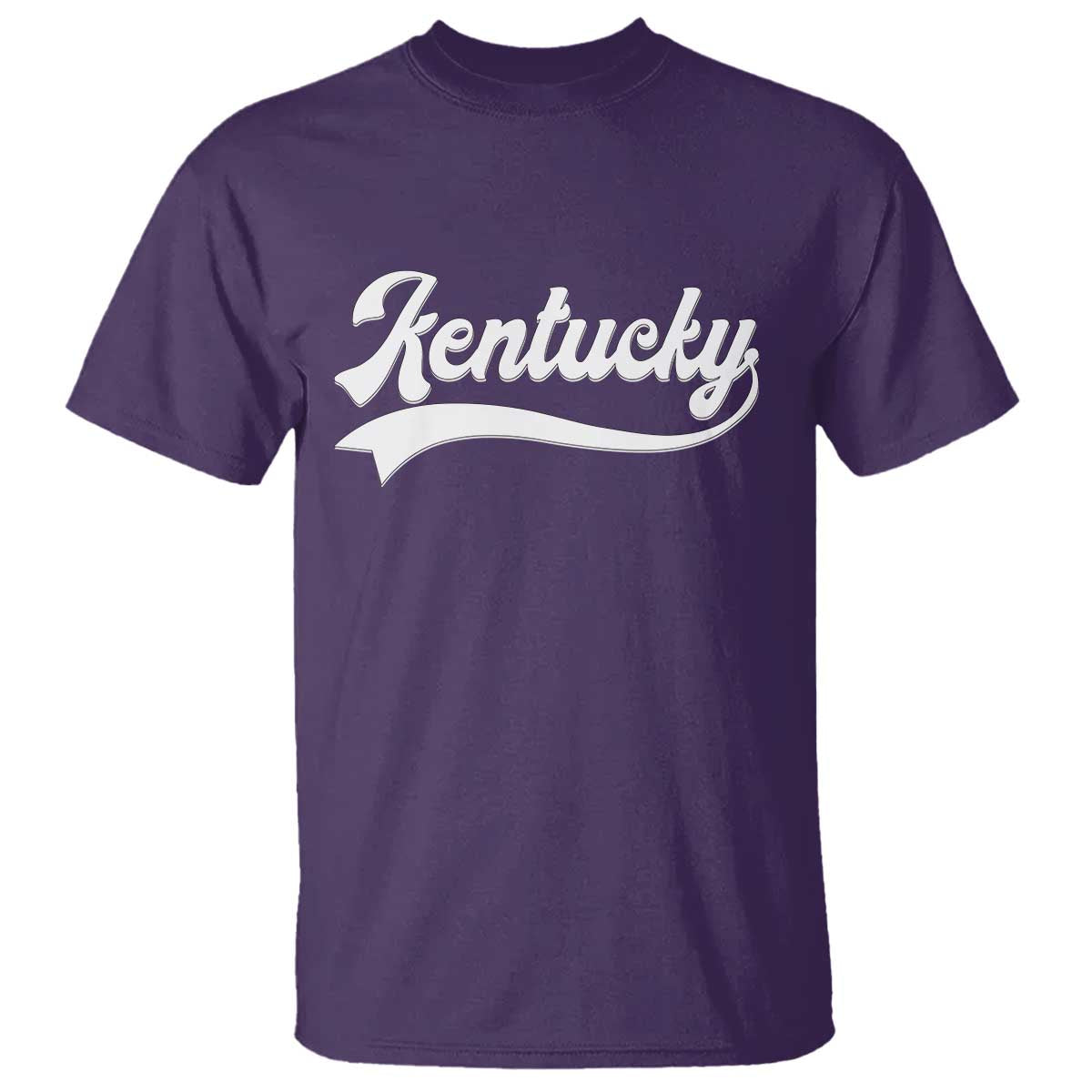 Vintage Kentucky T Shirt Varsity Script Retro Sports Jersey Style TS10 Purple Print Your Wear