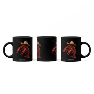 Cowboy Crawfish Coffee Mug Yeeclaw Western Country Seafood Lobster Cajun Lovers TS10 Print Your Wear