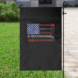 USA Flag Guitar Player Garden Flag 4th of July Musician Guitarist TS10 Print Your Wear