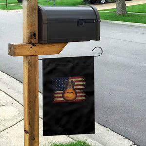 USA Flag Guitar Player Garden Flag Retro 4th of July Musician Guitarist TS10 Print Your Wear