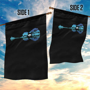 Guitar Lake Garden Flag Retro Tree Shadow Acoustic Guitarist Musician TS10 Print Your Wear
