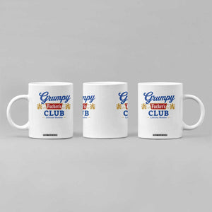 Grumpy Fuckers Club Lifetime Member Coffee Mug Sarcastic Gag Gift Birthday Husband Dad Fathers Day
